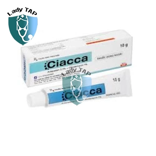 Ciacca 10g Davipharm - Gel bôi điều trị mụn trứng cá hiệu quả